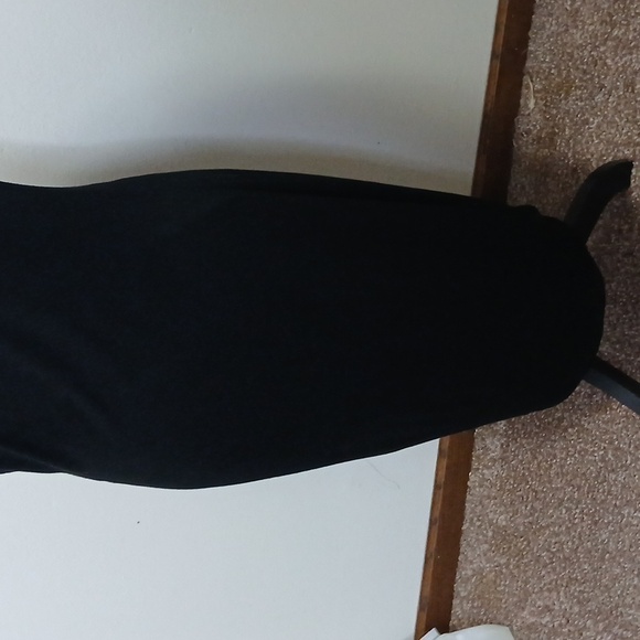 Massimo black beaded tank maxi dress size small - Picture 4 of 14